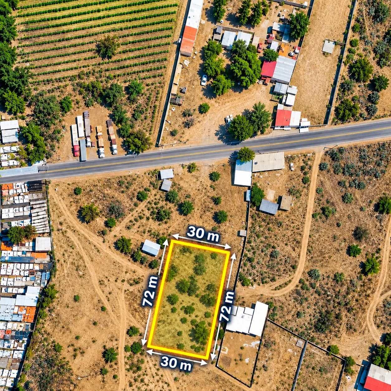 Terreno de 2,160 m² en venta en San Pablo Villa de Mitla - Imagen 1